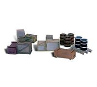 Woodland Scenics Gauge 0 / O Fine Painted 'Crates and Barrels' Article: A2739