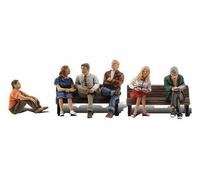 O Scale People Sitting (6) Woodland scenics A2759