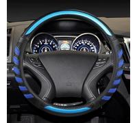 O Shape Car Steering Wheel Cover Accessories Interior For I30 For Touring For Elantra GT 2007-2021(Blu)