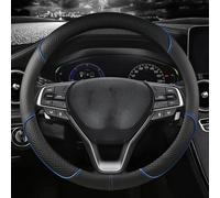 O Shape Microfiber Leather Auto Accessories Car Steering Wheel Cover For CIVIC 2004-2014(Blu)