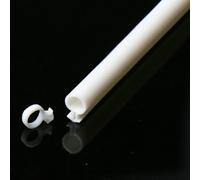 O-Shape Sealing Strip, Door Window Silicon Rubber Sealing Strip, Self-Adhesive Door Window Seal Draft Stopper, Hollow Bulb Barb Tubular Gasket Weather Stripping (White Length: 10m, Large O/ 10MM)