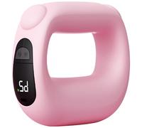 O-Shaped Deep Tissue Massager, Fascial Heated Portable Massager, Vibration Massage, 5 Modes & Speeds, Mini Muscle Massager for Neck Shoulder Yoga, Pink 5.7 x 5 x 1.7 in / 145 x 126 x 42 mm