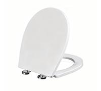 O-Shaped Toilet Seat Lid, Soft Close Toilet Seats, Slow Close Elongated Toilet Cover, Easy Clean Bathroom Replacement Accessories(Type o Large)