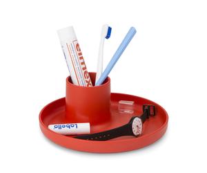 O-Tidy Desk Storage Poppy Red