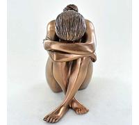 O Tupton Art Deco Nude Peace Statue Figure Bronze