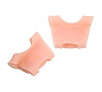 O Type Leg Correction Insole, Soft Silicone Leg Posture Corrective Pad Non-Slip Arch Support Cushion Foot Valgus Elastic Bandage, Women Men Relief Flat Foot Plantar Fasciitis Heel Spur Pain (Skin)