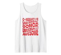 O- Universal Donor Universally Awesome Best Blood Type Tank Top