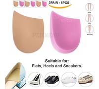 O/X Type Leg Heel Inserts, Gel Feet Corrective Pads by PEDIMEND | Orthopedic Insole Perfect Half Sphere Design for Bowlegs & Knock Knees | Suitable For Flatfoot, Foot Valgus | Foot Care (3PAIR - 6PCS)