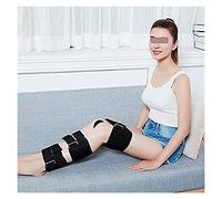 O/X Type Legs Bowed Breathable Legs Genu Valgum Straightening Posture Corrector Correction Belt Straightening Bandage Beauty Leg Band for Adults Kids (Color : Black)