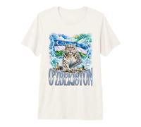 O Zbekiston Bootleg Uzbekistan Y2k Premium T-Shirt
