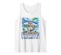 O Zbekiston Bootleg Uzbekistan Y2k Tank Top