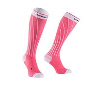 O. ZERO POINT Pro Racing High Compression Sock Blue Crystal and White (Blue Crystal and White, W2 - Medium)