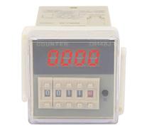 O111ROM DH48J - 8A LCD Digital Counter Relay, Electronic 8 Pin Delay Time Relay with Clear Display, Counting Range 0-999900 for Automation Control Machinery (12VAC/DC)