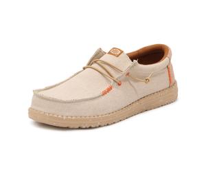 O1889 SNEAKER UOMO HEYDUDE WALLY COASTLINE JUTE MAN SHOES