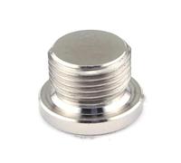 O2 Oxygen Sensor Stainless Steel Oxygen Mounting Bungs And Plugs Adapter M18 X 1.5 Thread Notched Style Exhaust Weld In Bung O2 Sensor Bung