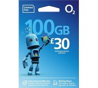 O2 Pay as you go £30 Big Bundle 100GB data | Unlimited Minutes and Texts | 5G ready