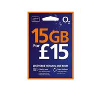 O2 Pay As You Go Sim Card Big Bundle Â15 pack by O2