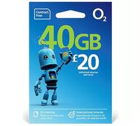 O2 Pay As You Go Sim Card Big Bundle Unlimited texts, Unlimited Minutes (O2 - £20)