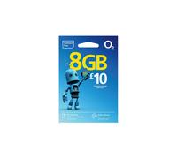 O2 Pay As You Go Sim Card, blue