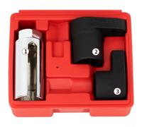 O2 Sensor Socket Set 3Pc 22mm CR-V Steel Auto Repair
