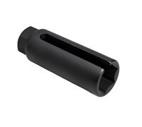 O2 Sensor Socket, Universal Oxygen Sensor Removal Tool with Wire Protection Slot, Heavy-Duty Exhaust Sensor Socket for Car & Motorcycle, Compatible with Most 22mm/7/8" O2 Sensors, Ideal for Automoti