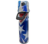 O2COOL ArcticSqueeze Insulated Mist 'N Sip Squeeze Bottle 20 oz., Red White & Blue