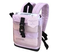 O2TOTES WEAR YOUR OXYGEN WITH STYLE Ultra-Lightweight Backpack Fit Only For Inogen One G4, Inogen Rove 4 & OxyGo Fit, Under 10oz, Ventilated Mesh panels, Padded Adjustable Straps, Zippered bottom