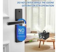 O3 Generator Air and Water Modes Ionizer Purifier for Home Car Office Basement Garage (40g & UK Plug)