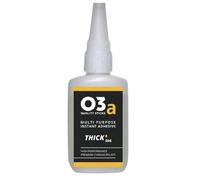 O3a Cyanoacrylate Instant Adhesive | Thick | Clear | 50g | MADE IN BRITAIN
