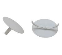 O4L Spring Cover White Round Diameter 85 mm for Diameter 70 mm Flush-Mounted Boxes Pack of 10