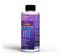 OA3 100% Pure Acetone Gel Nail Polish Remover: Ideal for UV/LED, Gel Soak Off, Removes All Nail Polish Types, Including Gel Polish, Acrylic, Gels, Nail Tips, & Glue