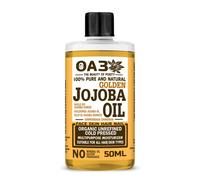OA3 Organic Jojoba Oil - 50mL - 100% Pure, Cold Pressed & Certified Natural Unrefined Oil
