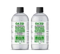 OA3 Vegetable Glycerin, USP Grade - Natural Humectant for Cosmetics, Household, Art, and DIY E-Liquids (2 of 500ml)