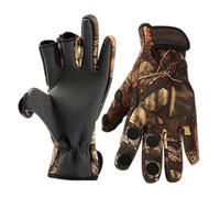 OAAO 1 Pair of Fishing Gloves, Non-slip Gloves, Off-Road Gloves, Gifts for Outdoor Enthusiasts, Outdoor Sports Accessories, Waterproof Fingerless Gloves, Suitable for Outdoor Sports and Camping