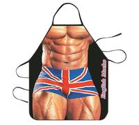 OAAO 1 Piece Creative Apron, Sexy Apron, Funny Apron For Men, Novelty Cooking Apron, Muscular Man Pattern Apron, Chef Apron For Men