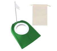 OAAO 1 Piece Golf Putting Cup, 1 Piece Non-woven Bag, Golf Putting Aid, Golf Putting Machine, Golf Putting Hole Cup and Flag