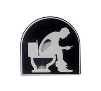 OAAO 1 Piece Toilet Hourglass Timer, 5 Minute Hourglass Timer, Home Decoration Toy, Funny and Funny Gift, Suitable for Father's Day, Birthday