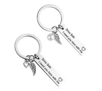 OAAO 2pcs Safe Driving Keychains, Car Keychains, Personalized Keychains, Guardian Angel Keychains, Key Chains, Gifts For Women