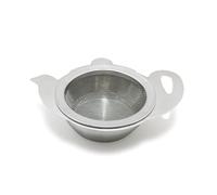 OAAO 2Pcs Tea Strainer with Bowl, Stainless Steel Loose Tea Strainer, Tea Infuser, Lacy Double Handle Strainer, Mini Fine Mesh Sieve, Suit for Loose Tea Coffee Soy Milk Filtration