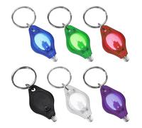 OAAO 6 Pieces Mini Keychain, Flashlight Keychain, Portable Battery Flashlight, Multi-Purpose Portable Flashlight, Emergency Lighting