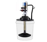 OABIWEGH 60:1 Air Operated Grease Pump For 5 Gallon Bucket- Portable Grease Pump With 12 Ft Tubing, 0.85 Lpm Capacity, Complete Kit For Workshops & Construction(Color:No Bucket)