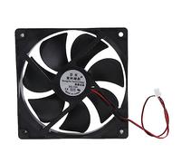 Oadnijuie 12025 For Case Fan CPU Cooling Radiator Computer For Case Fans 5V 12V 24V 120mm 1500RPM Mute CPU 2Pin XH2.54 Conn Cpu Cooling Fan 120mm 120mm Fan CPU Radiator 5/12/24V Brushless