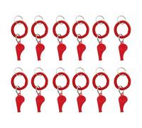 OAEPG 12lots Multicolor Whistles Durability Safe Use for Athletic Training Crowd Control Team Sports Whistles