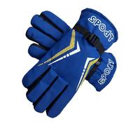 OAEPG Breathable Winter Cycling Gloves Full Finger, Lightweight Windproof Snowboard Gloves with Palm Grip for Outdoor Work Driving Windproof Warm Gloves for Work Cycling Motorcycle Snowboarding