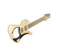 OAEPG Ergonomic Guitar Themed Bottle Opener Nonrust Steel Construction for Quick 2 Second Cap Removal Ergonomic Bottle Opener Guitar Shape Quick Open