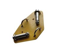 OAEPG Quick Deploys Shortwave Antennas Base Plate Outdoor Antennas Mounting Plate Simple Installation for Emergencies Field Use Radio Outdoor Communication Antennas