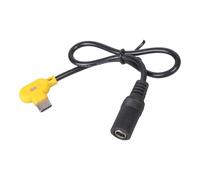 OAEPG Right Angled Type C to 5.5x2.1mm Power Cord 3A Current 9V 12V 15V 20V for LED Lights Security Cameras Routers