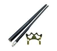 OAEPG Versatile Telescoping Pool Cue Rest High Lows Fork Stainless Steel Billiard Bridges Rest Tool for Various Skill Levela Quick Setups Snookers Bridge Rest