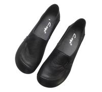 oafers Women Size 8 Comfortable Mother Shoes Soft Bottom Shoe Fashion Single Shoes Female Autumn New Work Shoe Ladies Leopard Print Flats Size 8 Black
