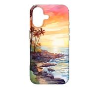 Oahu Hawaii Beach Sunset Hawaiian Theme Case for iPhone 17